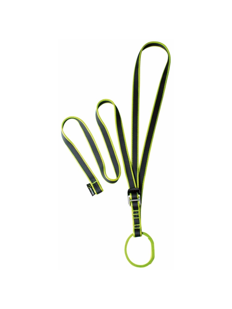 Edelrid Adjustable Belay Station zwart 717331106270 klimtouw en bandsling online bestellen bij Kathmandu Outdoor & Travel