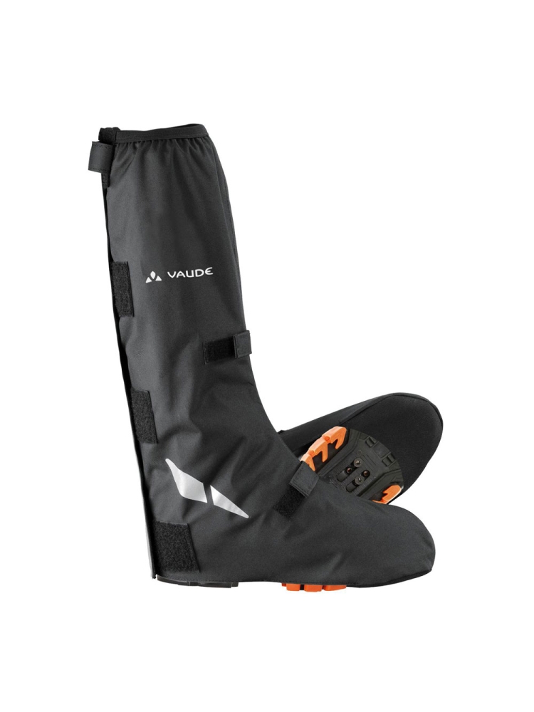 Vaude Bike Gaiter Long Black 01280-010 wandelstokken en gamaschen online bestellen bij Kathmandu Outdoor & Travel