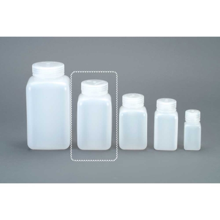 Nalgene  HDPE Square WM Bottle 500ml White