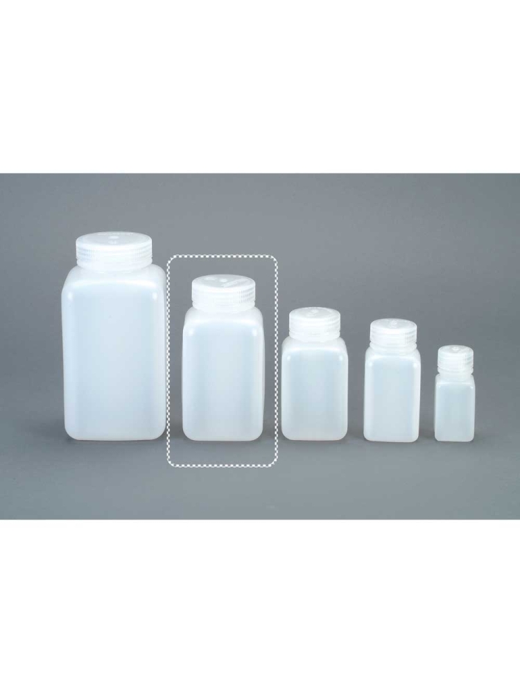Nalgene HDPE Square WM Bottle 500ml White N2114-0016 koken online bestellen bij Kathmandu Outdoor & Travel
