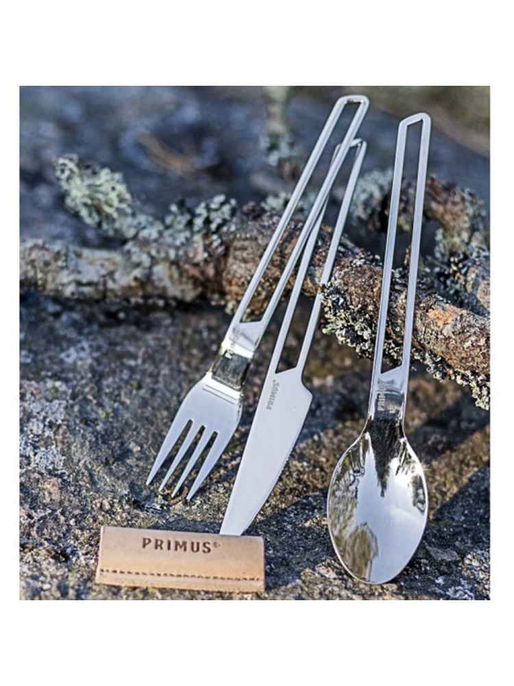 Primus Campfire Cutlery Set RVS P738017 koken online bestellen bij Kathmandu Outdoor & Travel