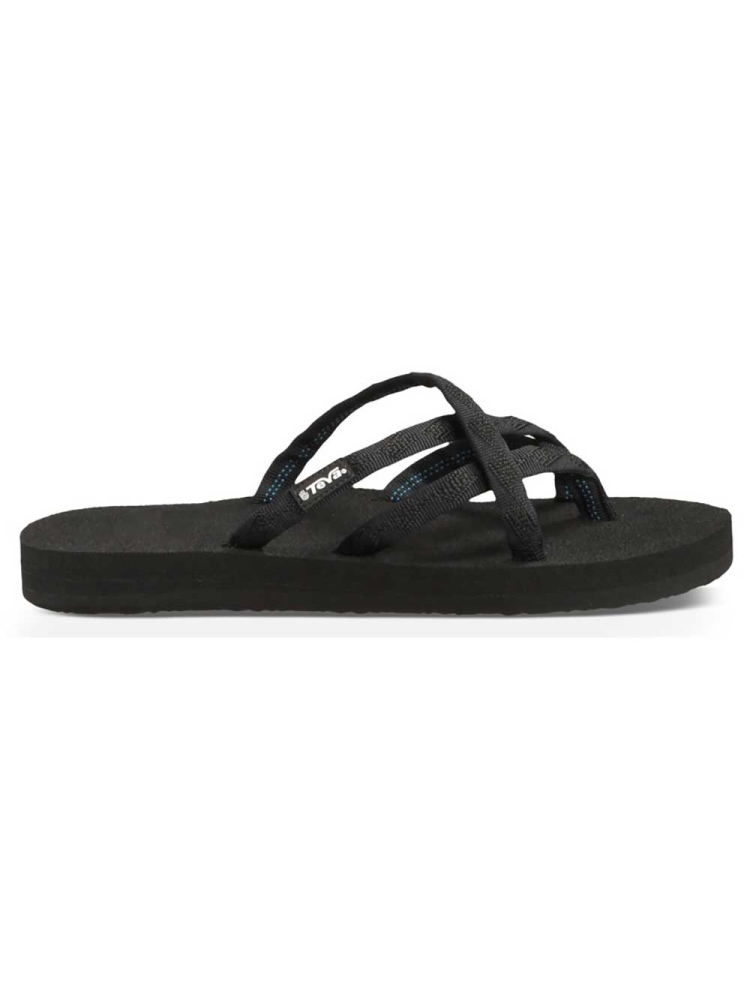 Teva Olowahu Women's MIX BLACK ON BLACK 6840-MBOB slippers online bestellen bij Kathmandu Outdoor & Travel