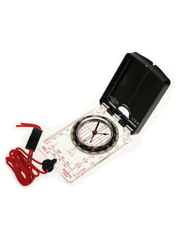 Suunto MC-2 Spiegelkompas transparant/zwart 4231001 navigatie & optiek online bestellen bij Kathmandu Outdoor & Travel