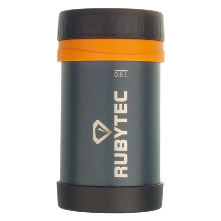 Rubytec  Food Container 500ml Grijs/oranje