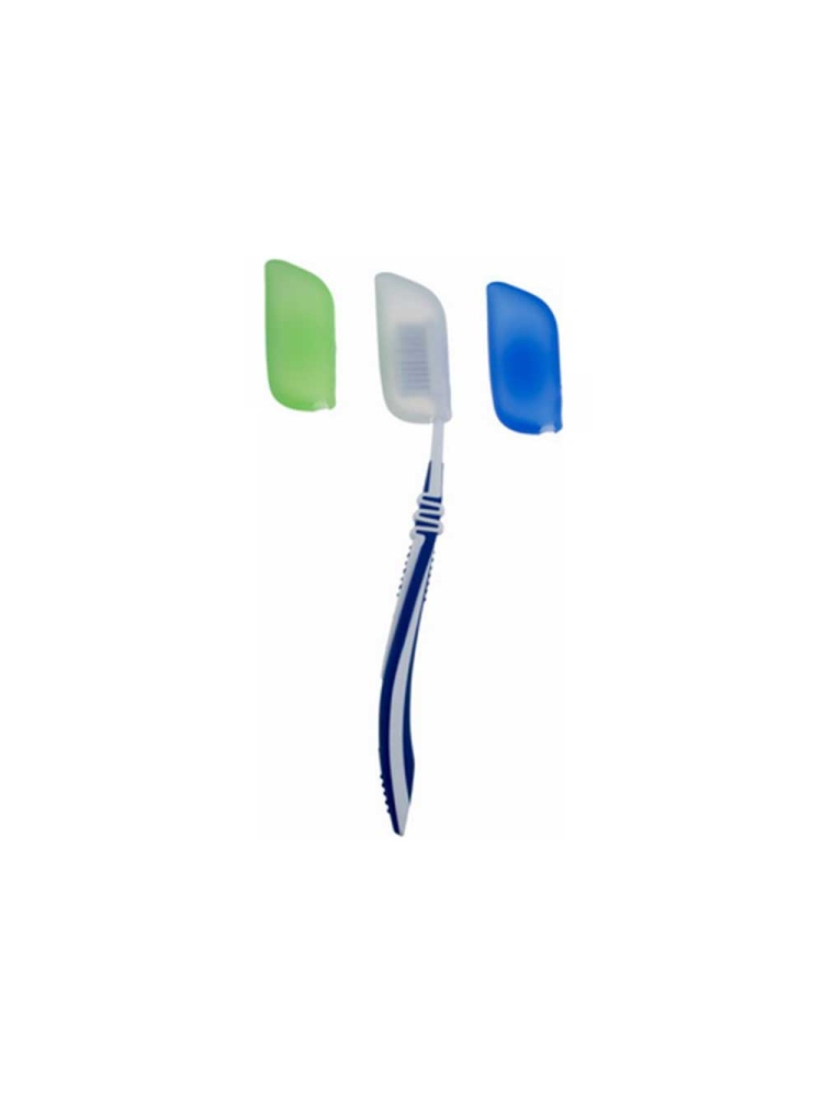 Rubytec Octo Toothbrush Cover 3st Green/Blue/White RU54390 toiletartikelen online bestellen bij Kathmandu Outdoor & Travel