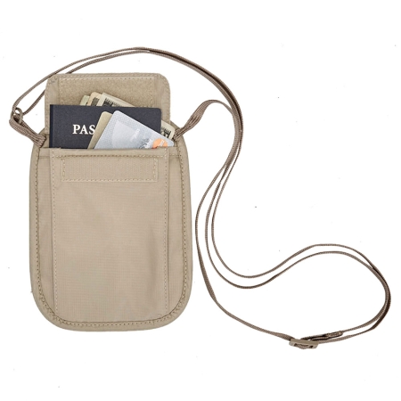Eagle Creek  RFID Blocker Neck Wallet Tan