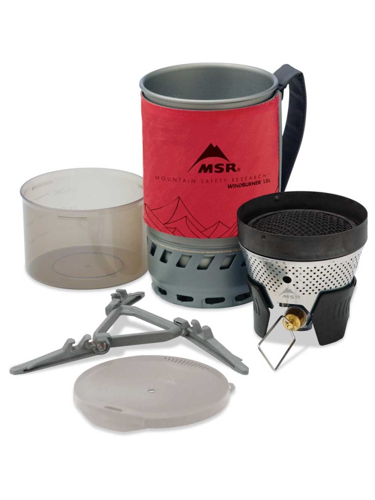 Msr Msr Windburner 1,0L 14047 branders Msr Windburner 1,0L Red 14047 branders online bestellen bij Kathmandu Outdoor & Travel