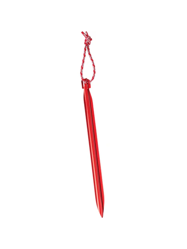 Msr Mini Groundhog Tent Stakes (6 stuks) Rood 05808 tenten online bestellen bij Kathmandu Outdoor & Travel