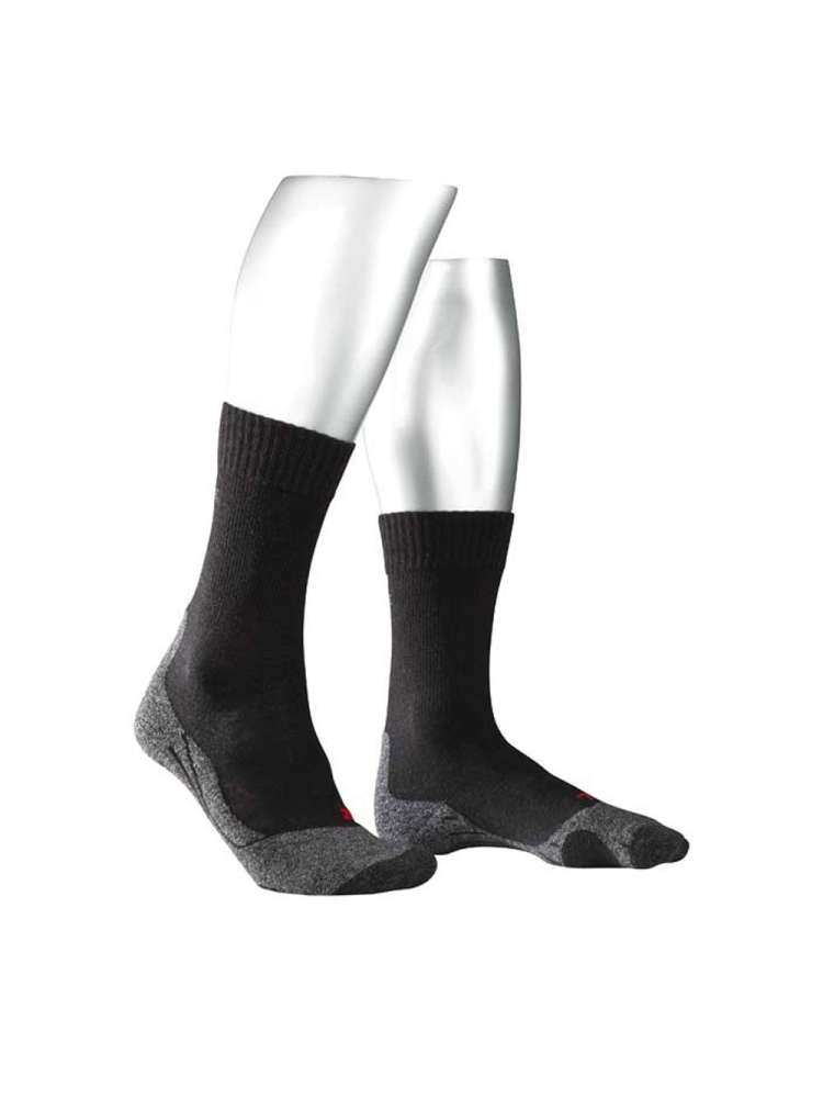 Falke TK2 Explore Zwart 16474-3010 sokken online bestellen bij Kathmandu Outdoor & Travel