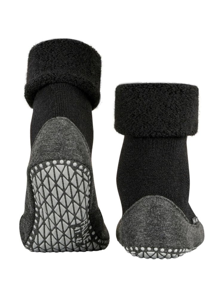 Falke Cosyshoes Zwart 16560-3000 pantoffels en huissokken online bestellen bij Kathmandu Outdoor & Travel
