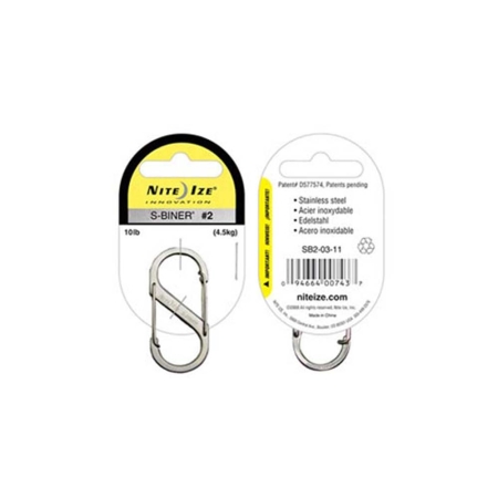 Nite-Ize  S-Biner Nr 2 RVS
