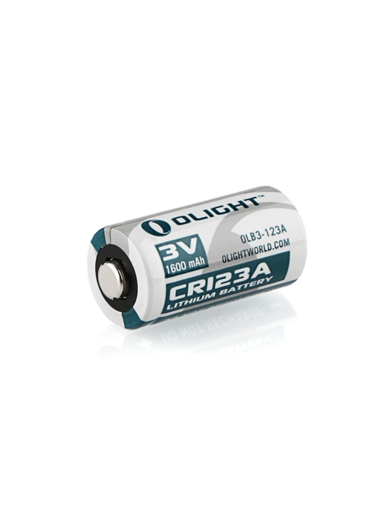 Olight Lithium-Ion CR123A 3V 1600mAh . OL CR123A energie & electronica online bestellen bij Kathmandu Outdoor & Travel