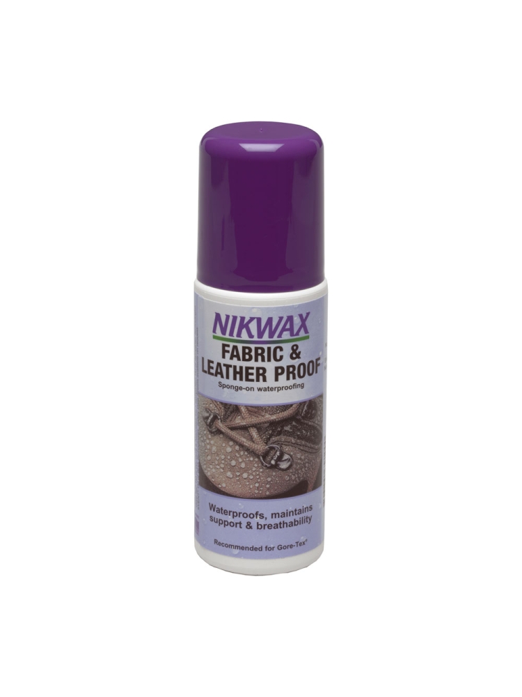 Nikwax Fabric & Leather Proof 125ml . 791P24 schoenonderhoud online bestellen bij Kathmandu Outdoor & Travel