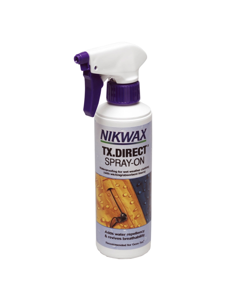 Nikwax TX Direct Spray 300ml . 571P12 kleding accessoires online bestellen bij Kathmandu Outdoor & Travel