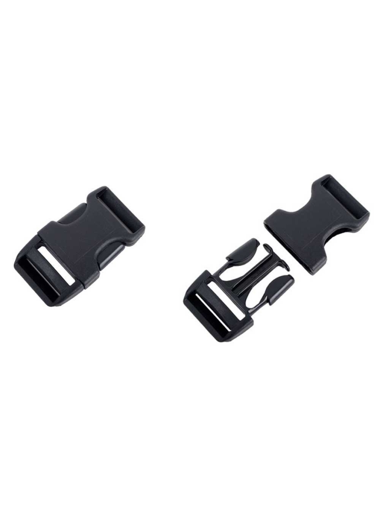 National Moulding Steekgesp 25mm 2stuks Zwart 340450 trekkingrugzakken online bestellen bij Kathmandu Outdoor & Travel