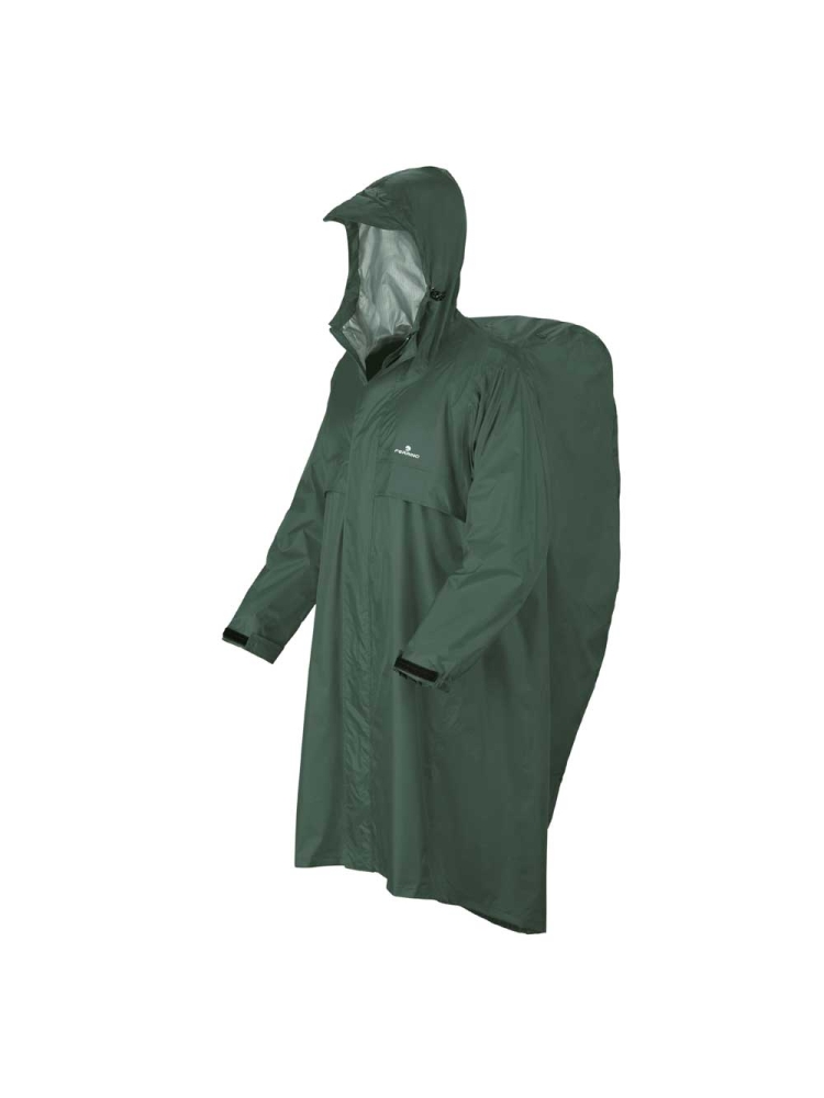 Ferrino Trekker Poncho L/XL Green 025510 reisaccessoires online bestellen bij Kathmandu Outdoor & Travel