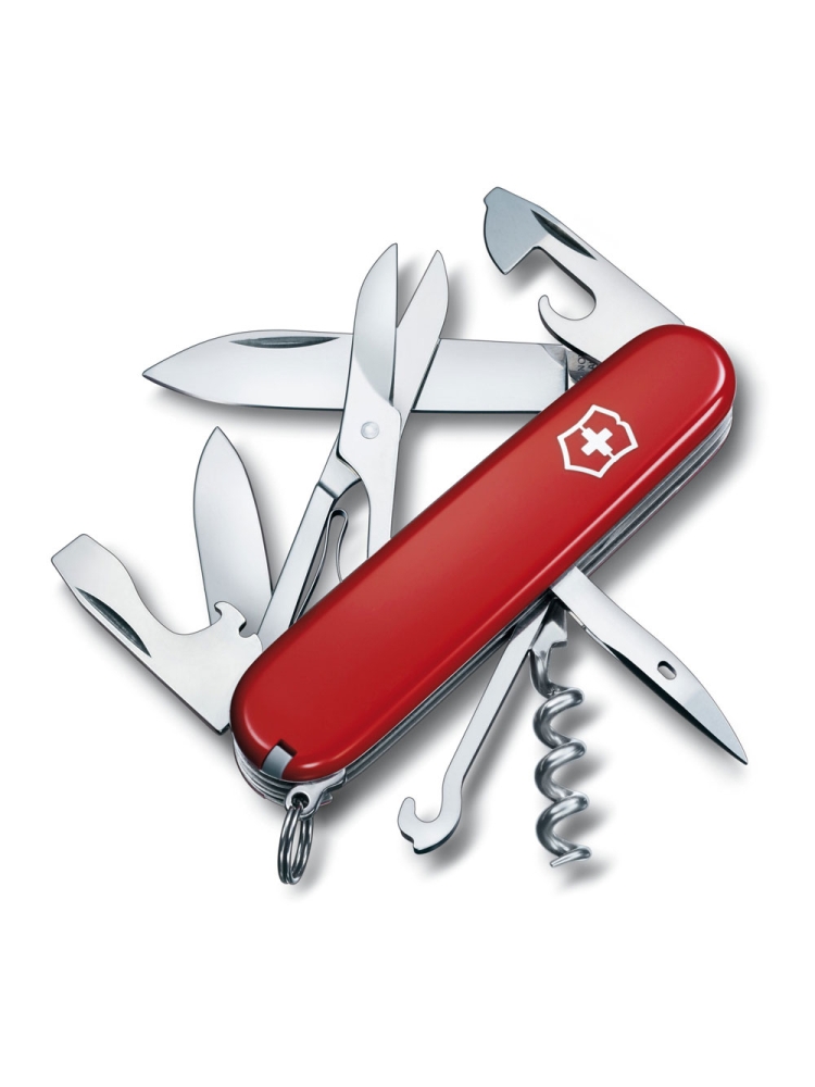Victorinox Climber Red 5V1.3703 messen & tools online bestellen bij Kathmandu Outdoor & Travel