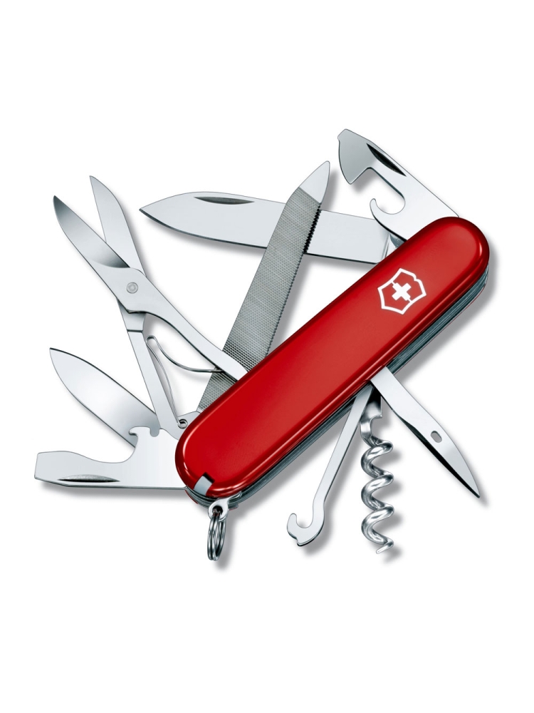 Victorinox Mountaineer Red 5V1.3743 messen & tools online bestellen bij Kathmandu Outdoor & Travel