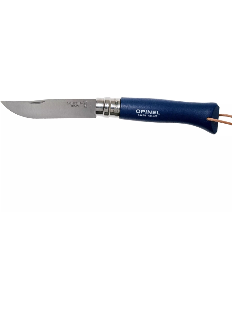 Opinel N°08 Colorama Blauw 51OP2212-8 195 messen & tools online bestellen bij Kathmandu Outdoor & Travel