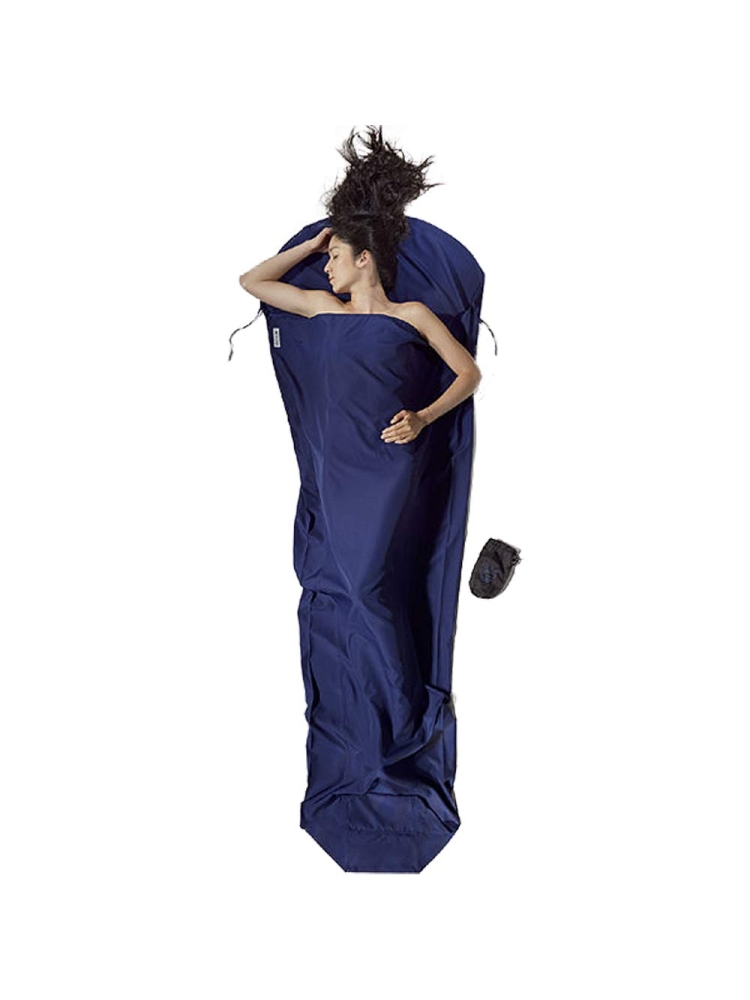 Cocoon MummyLiner Microfiber Twilight Blue CMFM85 lakenzakken en liners online bestellen bij Kathmandu Outdoor & Travel