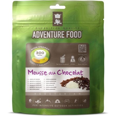 Adventure food  Chocolade Mousse 1 portie .