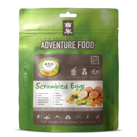 Adventure food  Scrambled Eggs 1 portie .