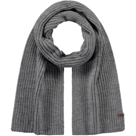 Barts Wilbert Scarf Heather Grey Barts Wilbert Scarf Heather Grey