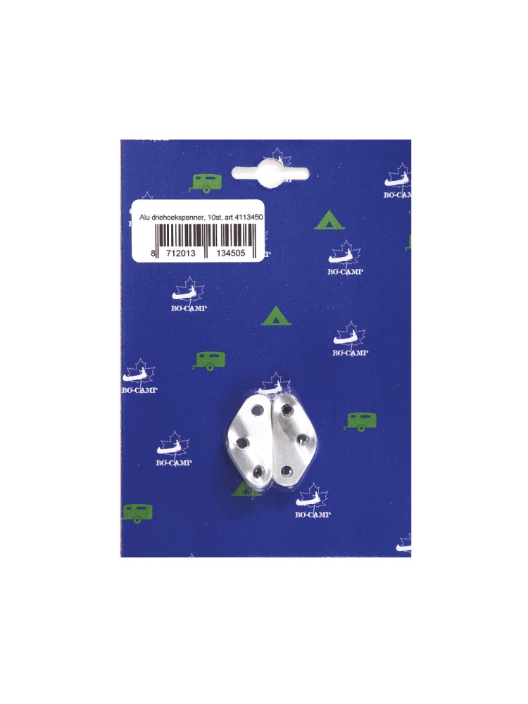 Bo-Camp Driehoekspanner Alu 10st Aluminium 4113450 tenten online bestellen bij Kathmandu Outdoor & Travel