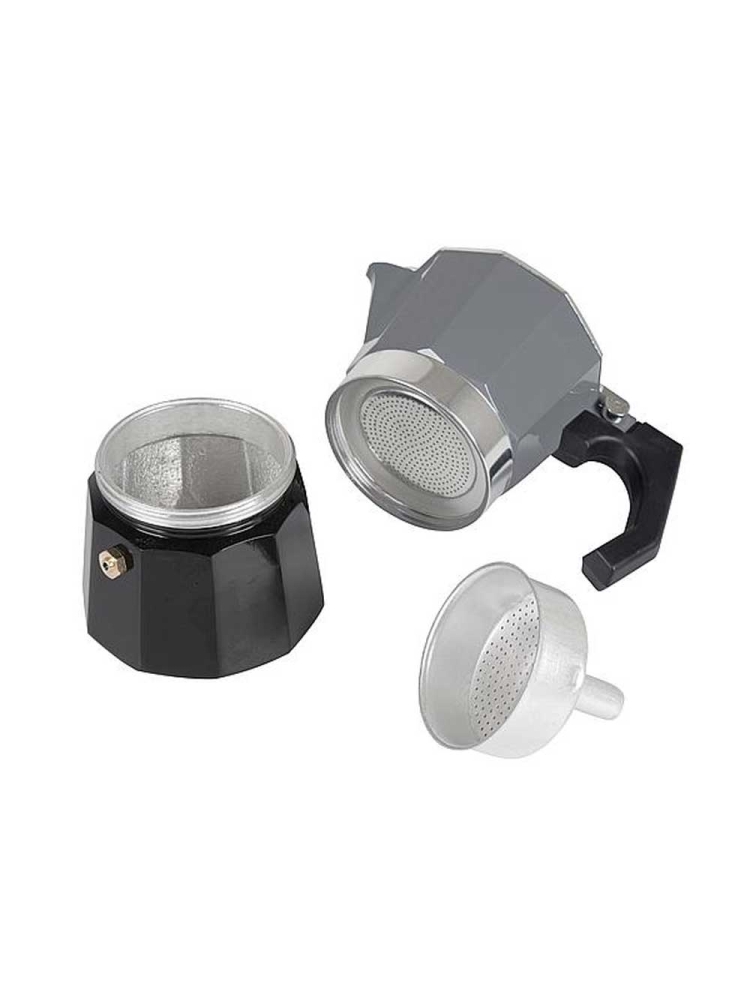 Bo-Camp Percolator Espresso  3 Cups Grijs/zwart 2200515 koken online bestellen bij Kathmandu Outdoor & Travel