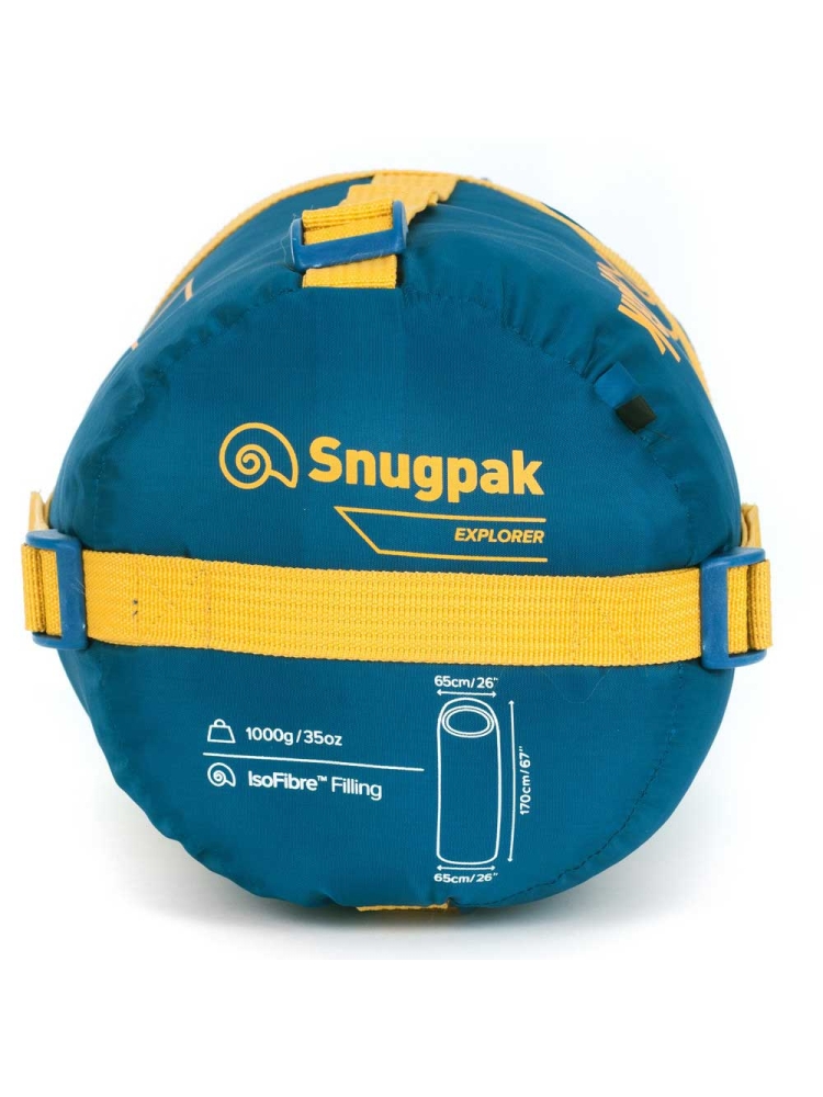 Snugpak Base Camp Explorer Kids Blue BEK-BLUE slaapzakken online bestellen bij Kathmandu Outdoor & Travel