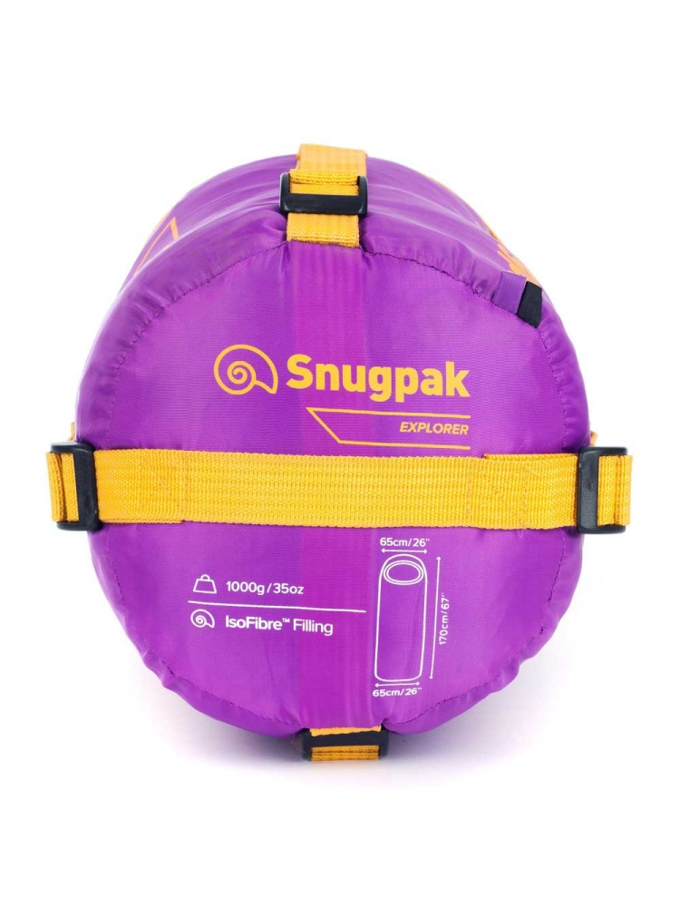 Snugpak Snugpak Base Camp Explorer Kids BEK-PURPLE slaapzakken Snugpak Base Camp Explorer Kids Purple BEK-PURPLE slaapzakken online bestellen bij Kathmandu Outdoor & Travel