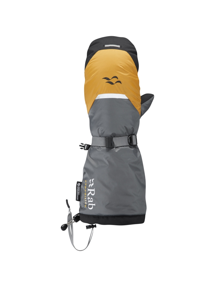 Rab Expedition 8000 Mittens Gold QED-23-GO kleding accessoires online bestellen bij Kathmandu Outdoor & Travel