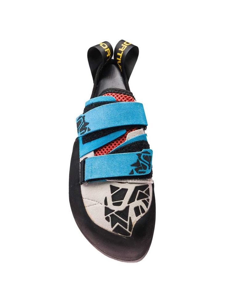 La Sportiva Otaki Blue/flame ZFCS003B00R04 klimschoenen online bestellen bij Kathmandu Outdoor & Travel