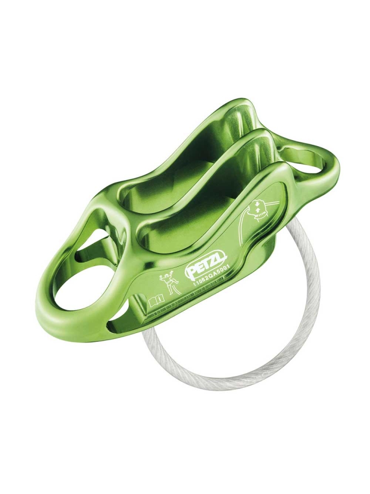 Petzl Reverso  Apple Green D017AA01 zekeren online bestellen bij Kathmandu Outdoor & Travel