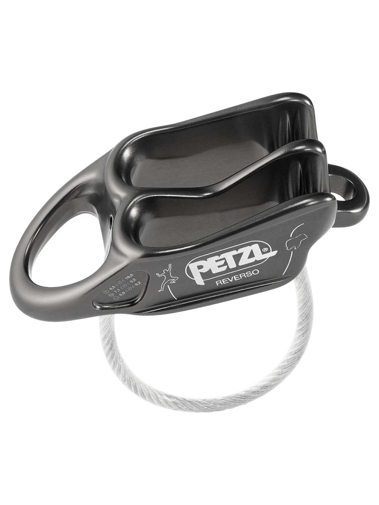 Petzl Reverso Grey D017AA00 zekeren online bestellen bij Kathmandu Outdoor & Travel