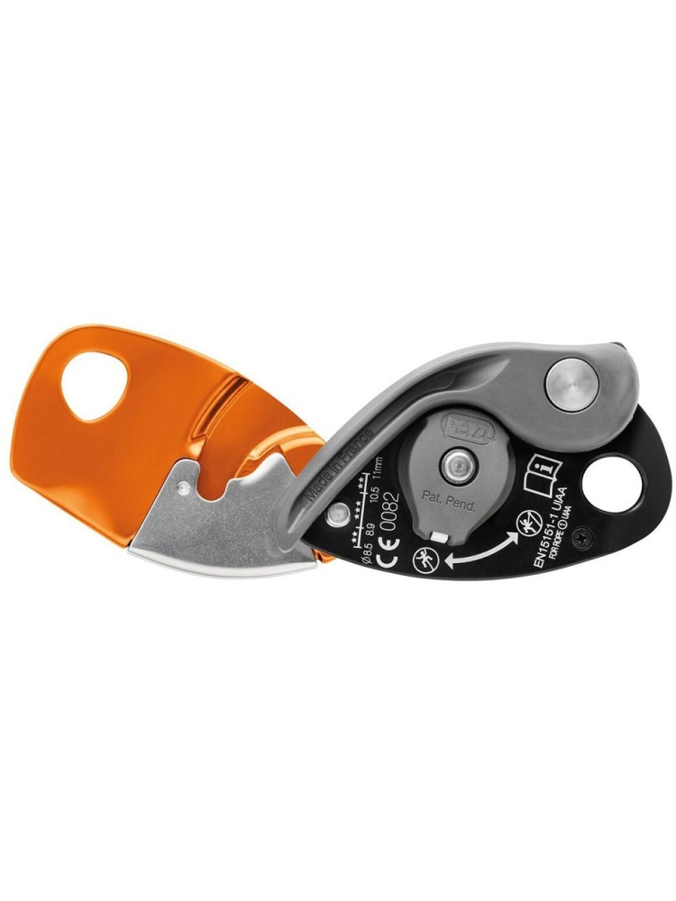 Petzl Grigri + Orange D13A AG zekeren online bestellen bij Kathmandu Outdoor & Travel