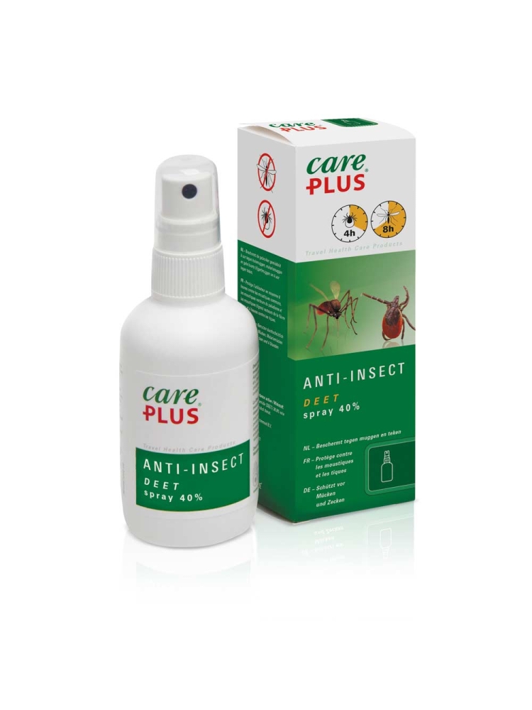 Care Plus DEET 40% Spray 60ml Groen 32905 verzorging online bestellen bij Kathmandu Outdoor & Travel