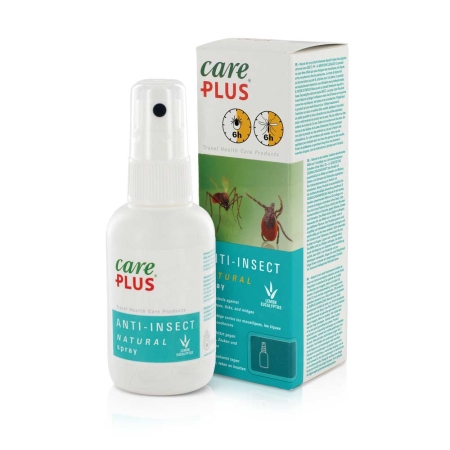 Care Plus  Anti-Insect Natural Spray 60ml Ijsblauw