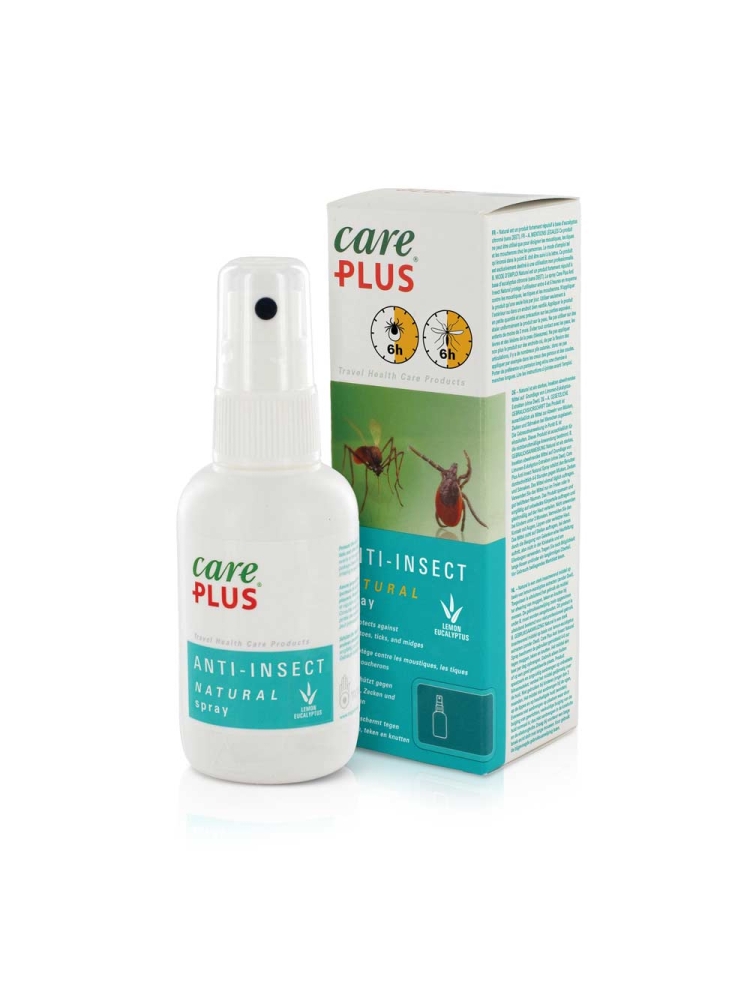 Care Plus Anti-Insect Natural Spray 60ml Ijsblauw 32620 verzorging online bestellen bij Kathmandu Outdoor & Travel