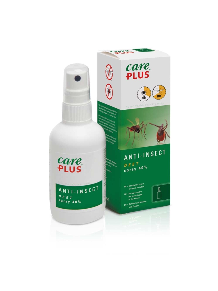 Care Plus DEET 40% Spray 100ml Groen 32906 verzorging online bestellen bij Kathmandu Outdoor & Travel