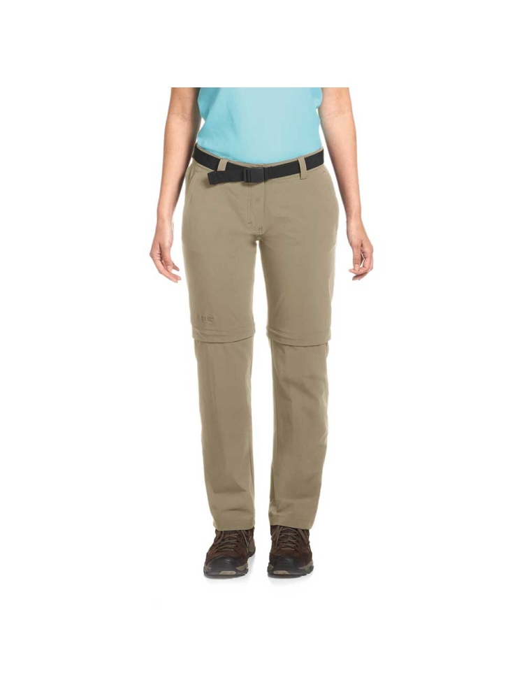 Maier Sports Nata 2 Zip-Off Pants Regular women's Coriander 3000134-778 broeken online bestellen bij Kathmandu Outdoor & Travel