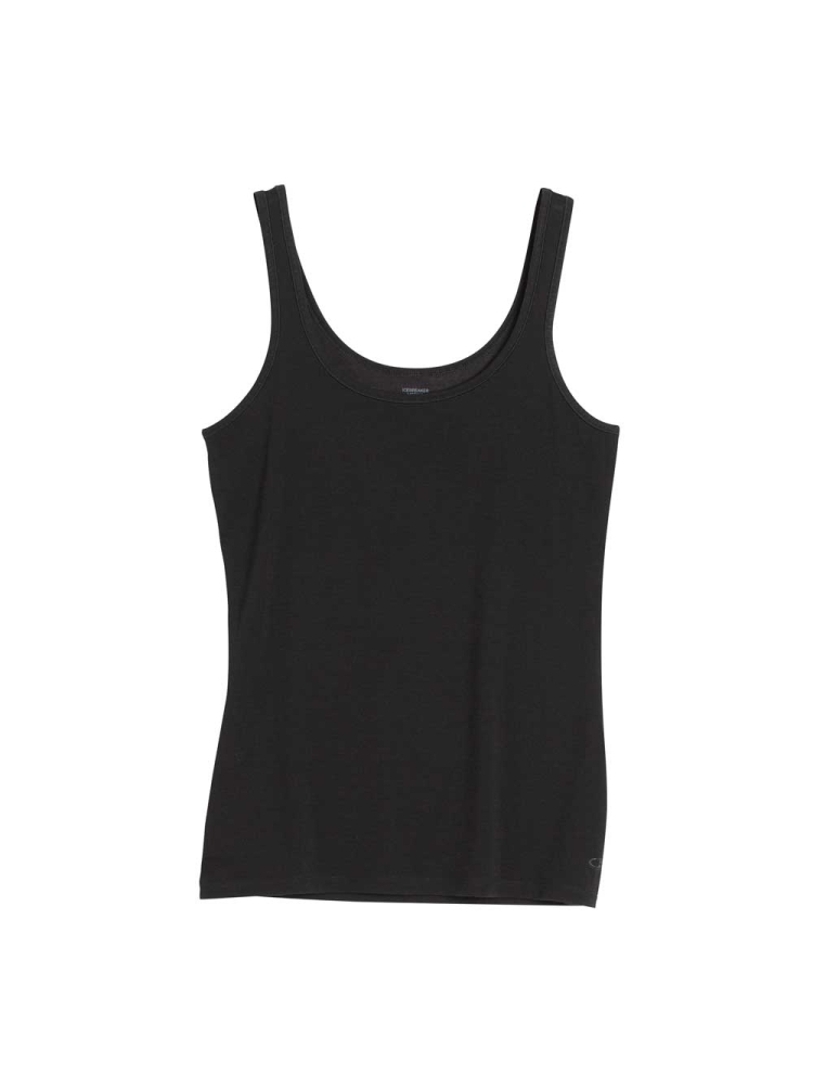 Icebreaker Siren Tank Women's Black IB103213-0011 onderkleding/thermokleding online bestellen bij Kathmandu Outdoor & Travel