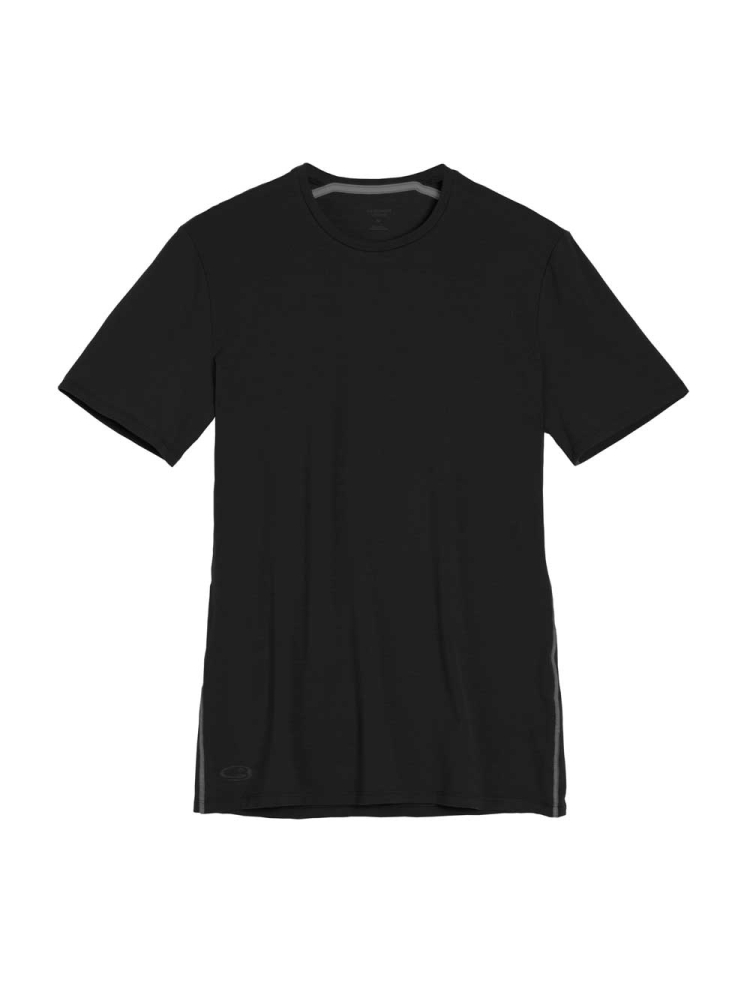 Icebreaker Anatomica Short Sleeve Crewe Black IB103033-0011 onderkleding/thermokleding online bestellen bij Kathmandu Outdoor & Travel