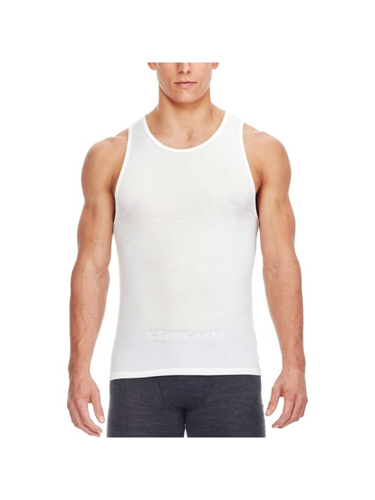 Icebreaker Anatomica Tank SNOW 103034-IB104 onderkleding/thermokleding online bestellen bij Kathmandu Outdoor & Travel