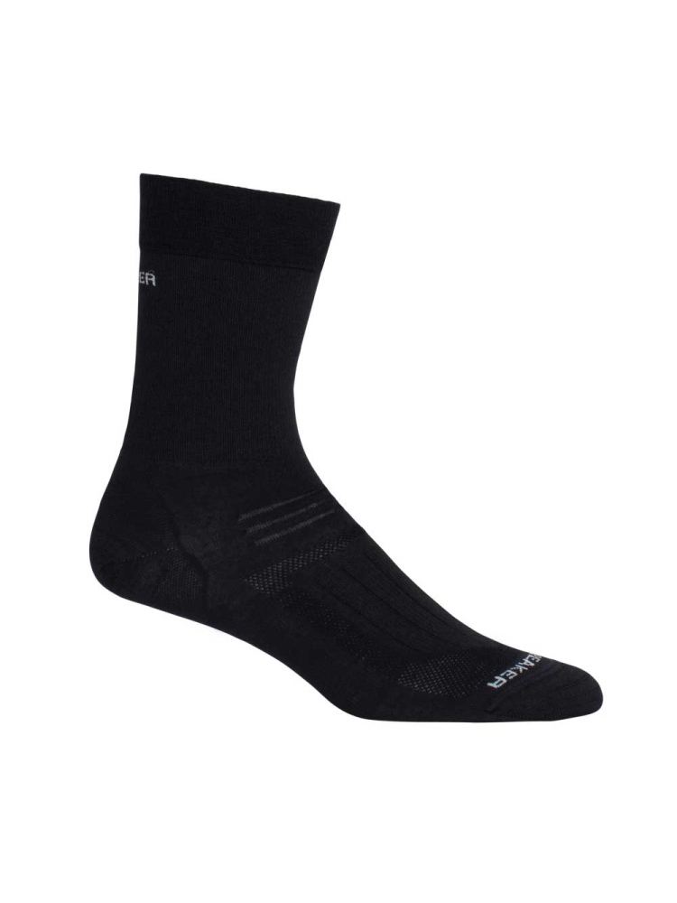 Icebreaker Hike liner crew women's Black IB103954-0011 sokken online bestellen bij Kathmandu Outdoor & Travel
