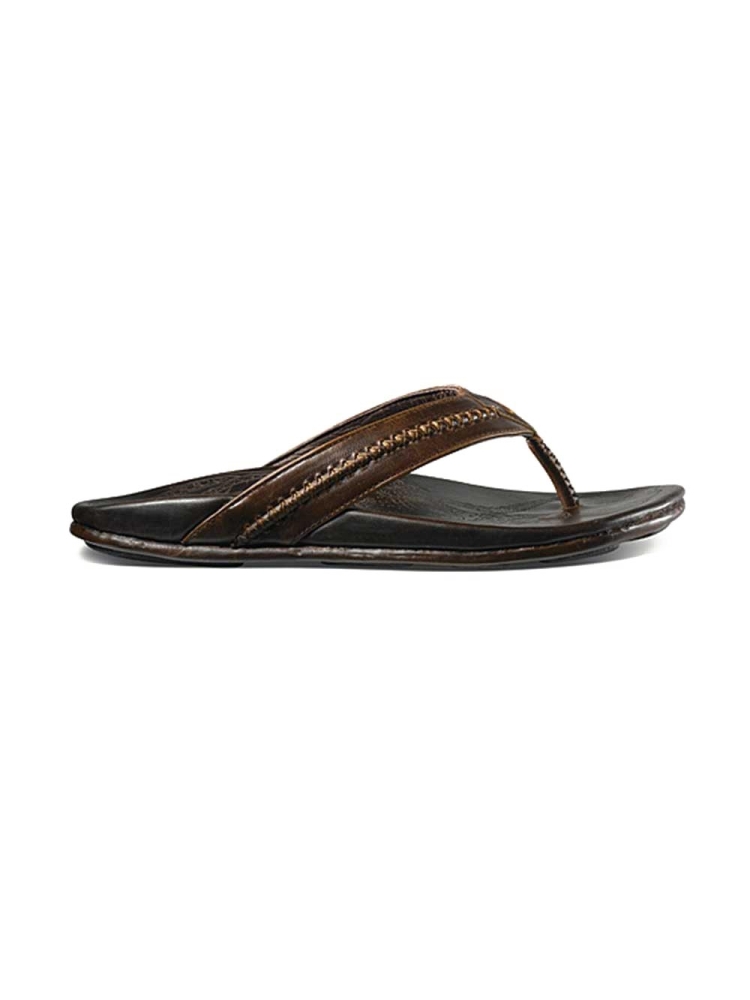 Olukai Mea Ola Dark Java / Dark Java 10138-4848 slippers online bestellen bij Kathmandu Outdoor & Travel