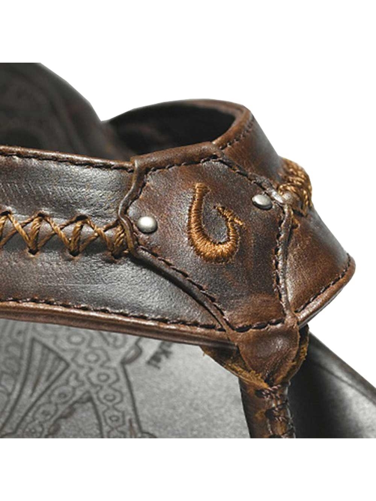 Olukai Mea Ola Dark Java / Dark Java 10138-4848 slippers online bestellen bij Kathmandu Outdoor & Travel