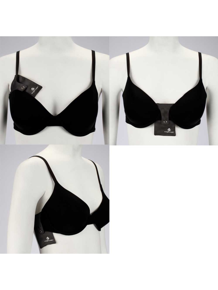 Eagle Creek Undercover Silk Bra Stash Black EC041124010 reisaccessoires online bestellen bij Kathmandu Outdoor & Travel
