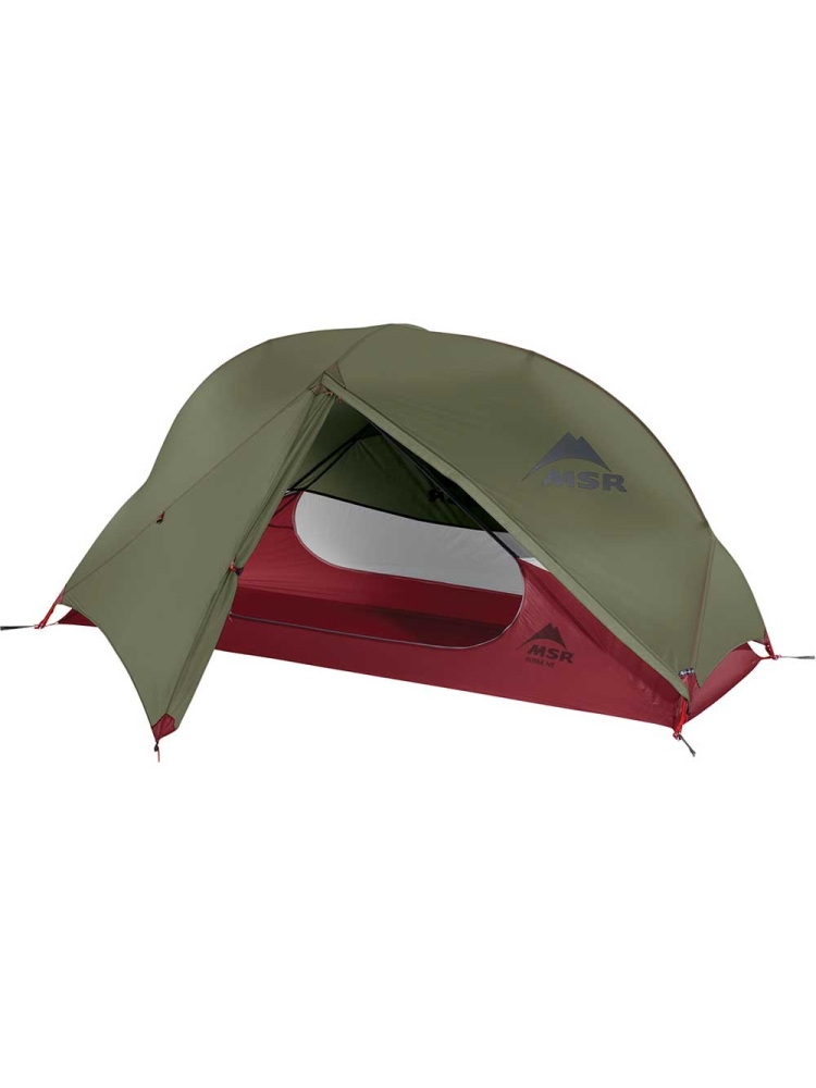 Msr Hubba NX Solo Green 06203 tenten online bestellen bij Kathmandu Outdoor & Travel