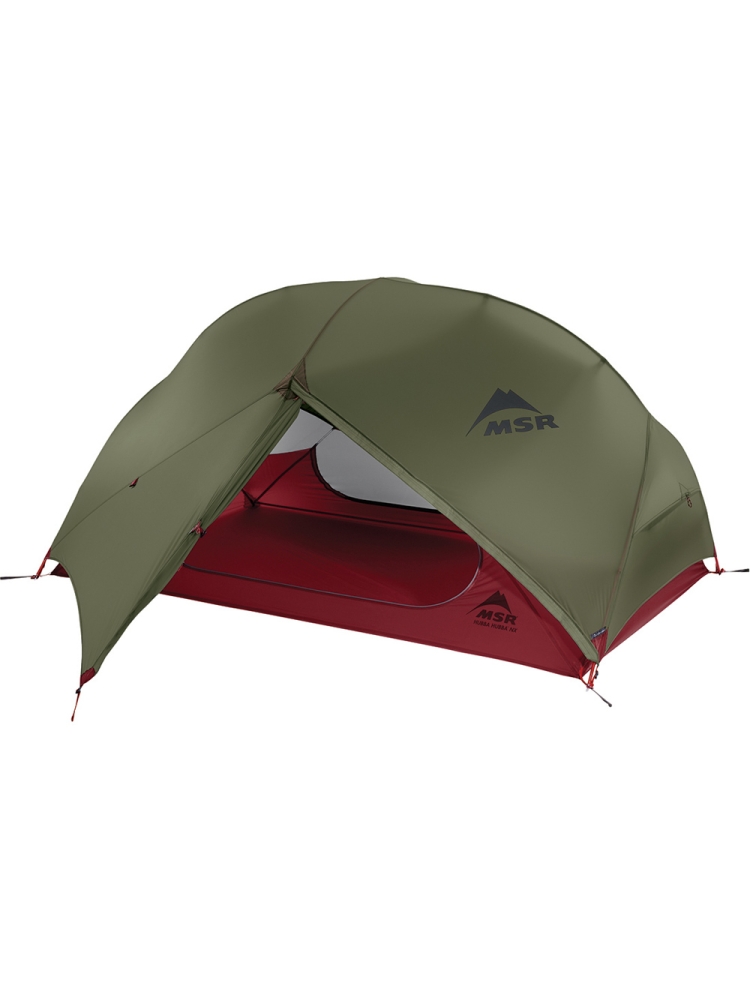 Msr Hubba Hubba NX Green 06204 tenten online bestellen bij Kathmandu Outdoor & Travel